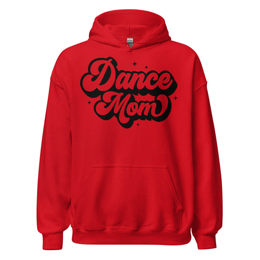 Cozy Dance Mom Pullover Hoodie Red / S Spirit Gear Collective Hoodie