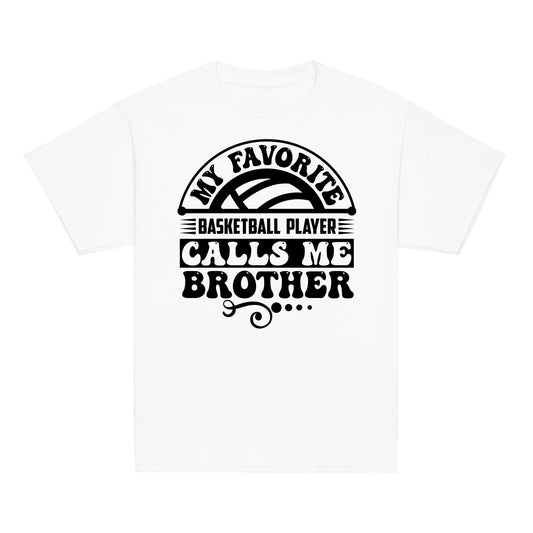 Custom Basketball Brother Shirt Custom Basketball Brother Shirt / Azalea / XS Spirit Gear Collective Custom Basketball Brother Shirt