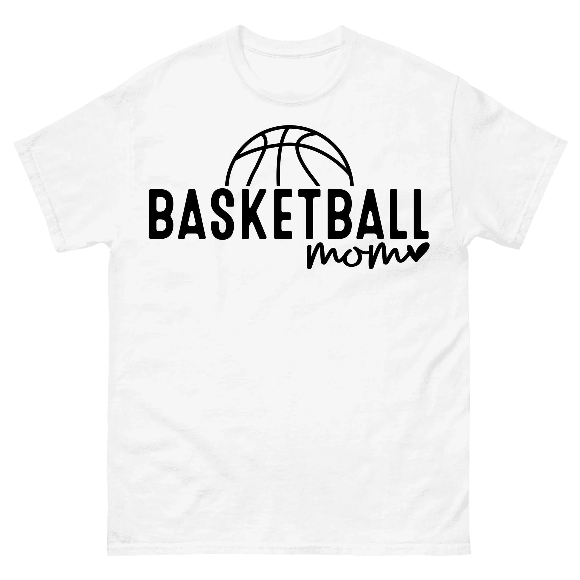 Custom Basketball Mom Shirt – Personalized Name & Jersey Number | Choose Front Graphic, Font & Color Spirit Gear Collective Custom Short Sleeve Shirt