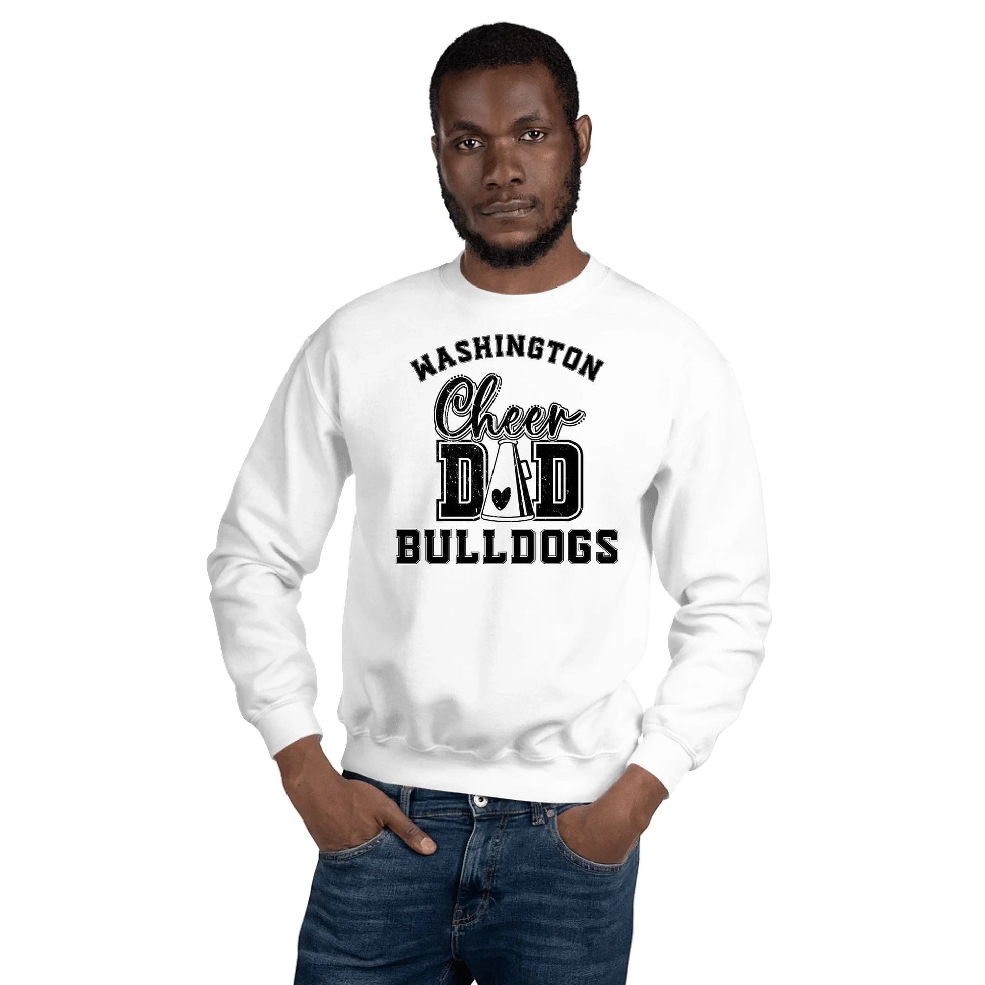 Custom Cheer Dad Sweatshirt Spirt Gear Collective Custom Cheer Dad Sweatshirt