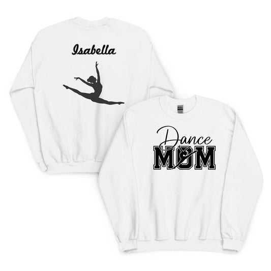 Custom Dance Mom Sweatshirt Custom Dance Mom Sweatshirt / Ash / S Spirit Gear Collective Custom Dance Mom Sweatshirt