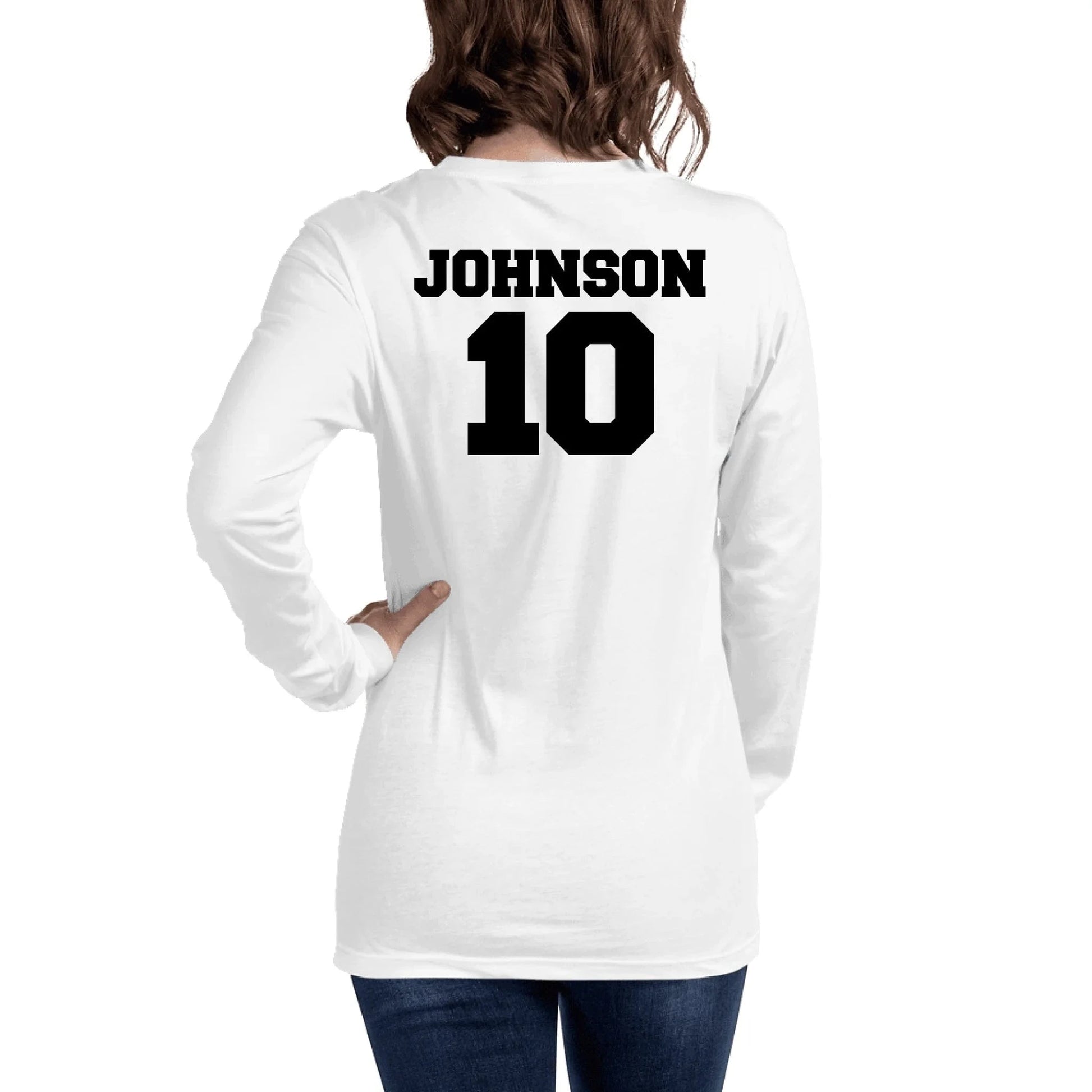 Custom Football Mom Long Sleeve Shirt Spirit Gear Collective Custom Football Mom Long Sleeve Shirt