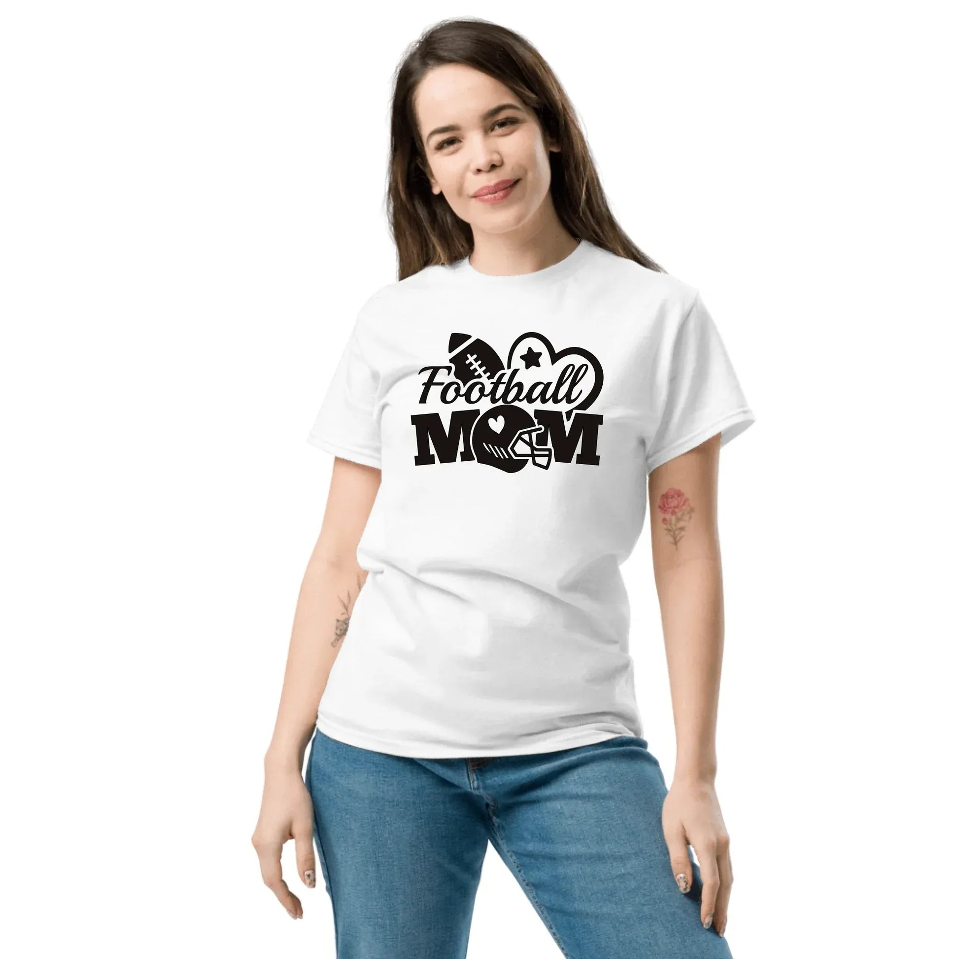 Custom Football Mom Shirt Spirit Gear Collective Custom Football Mom Shirt