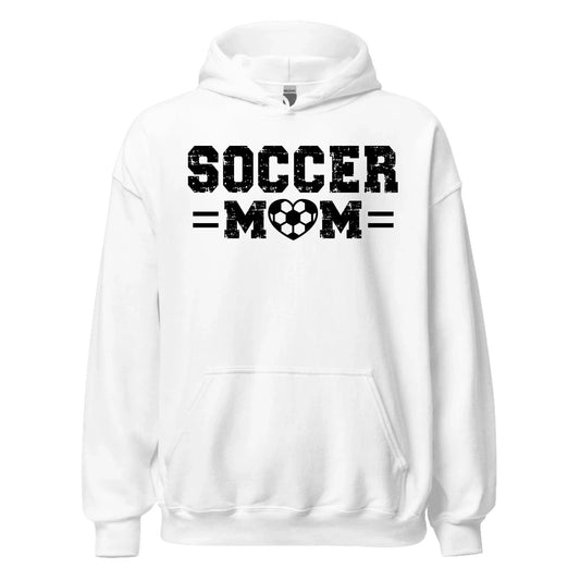 Custom Soccer Mom Hoodie Custom Soccer Mom Hoodie / Ash / S Spirt Gear Collective Custom Soccer Mom Hoodie