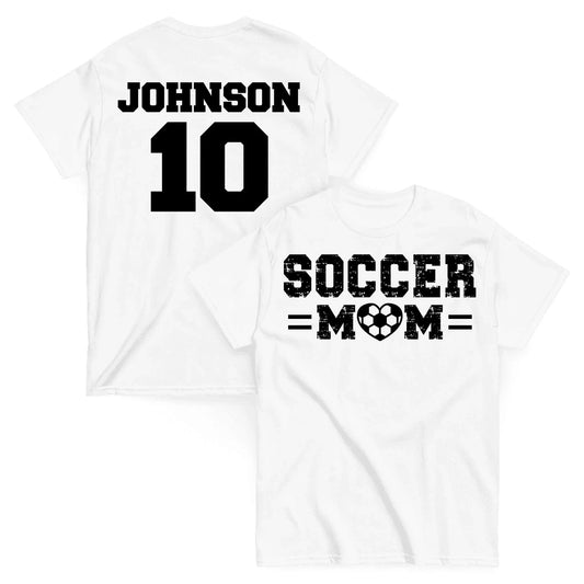 Custom Soccer Mom Shirt Custom Soccer Mom Shirt / Black / S Spirt Gear Collective Custom Soccer Mom Shirt