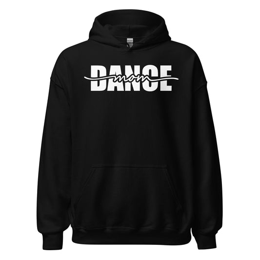 Dance Mom Graphic Hoodie – Strikethrough Style Tee Black / S Spirit Gear Collective Hoodie
