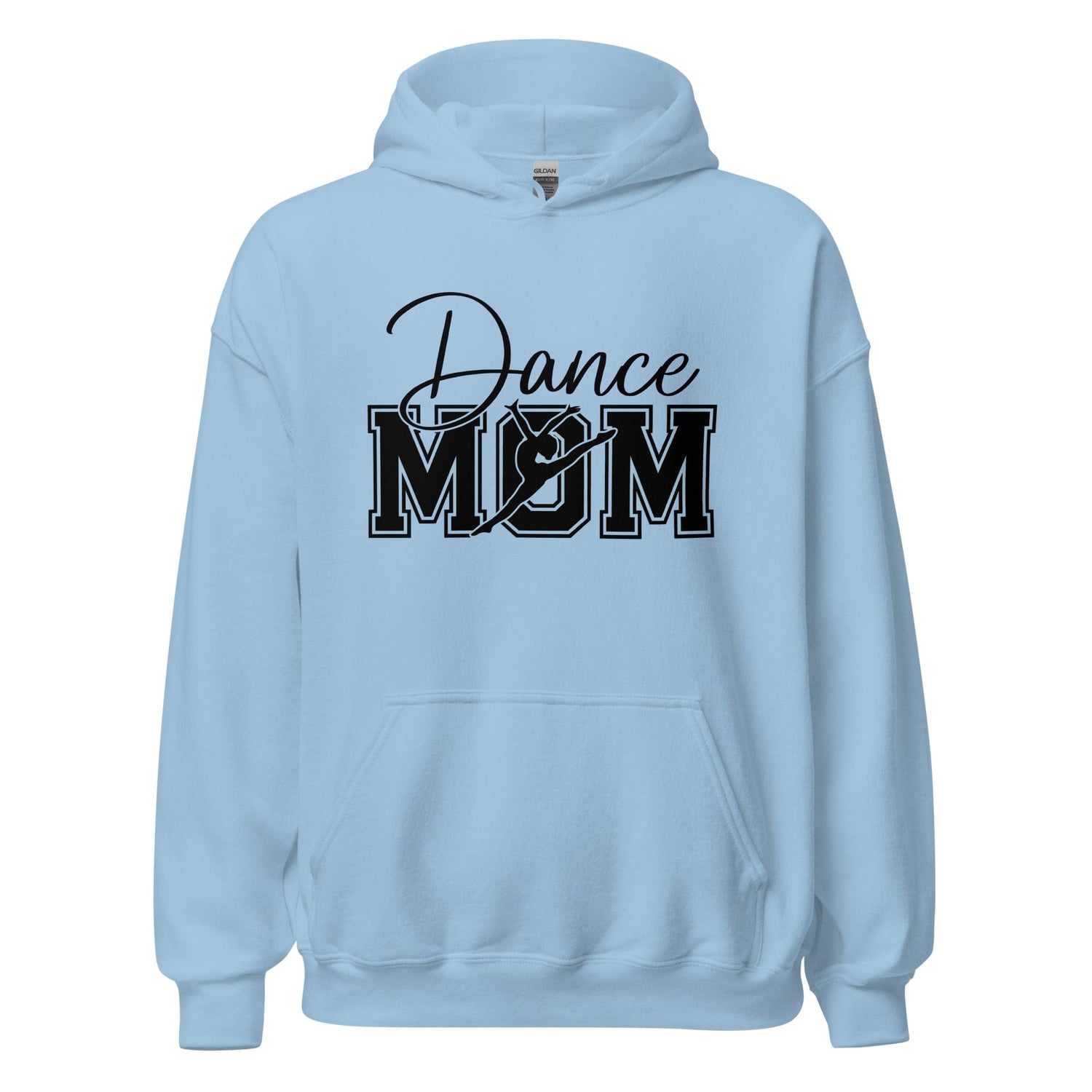 Dance Mom Hoodie | Bold Graphic Sweatshirt for Proud Dance Moms | Multiple Colors Light Blue / S Spirit Gear Collective