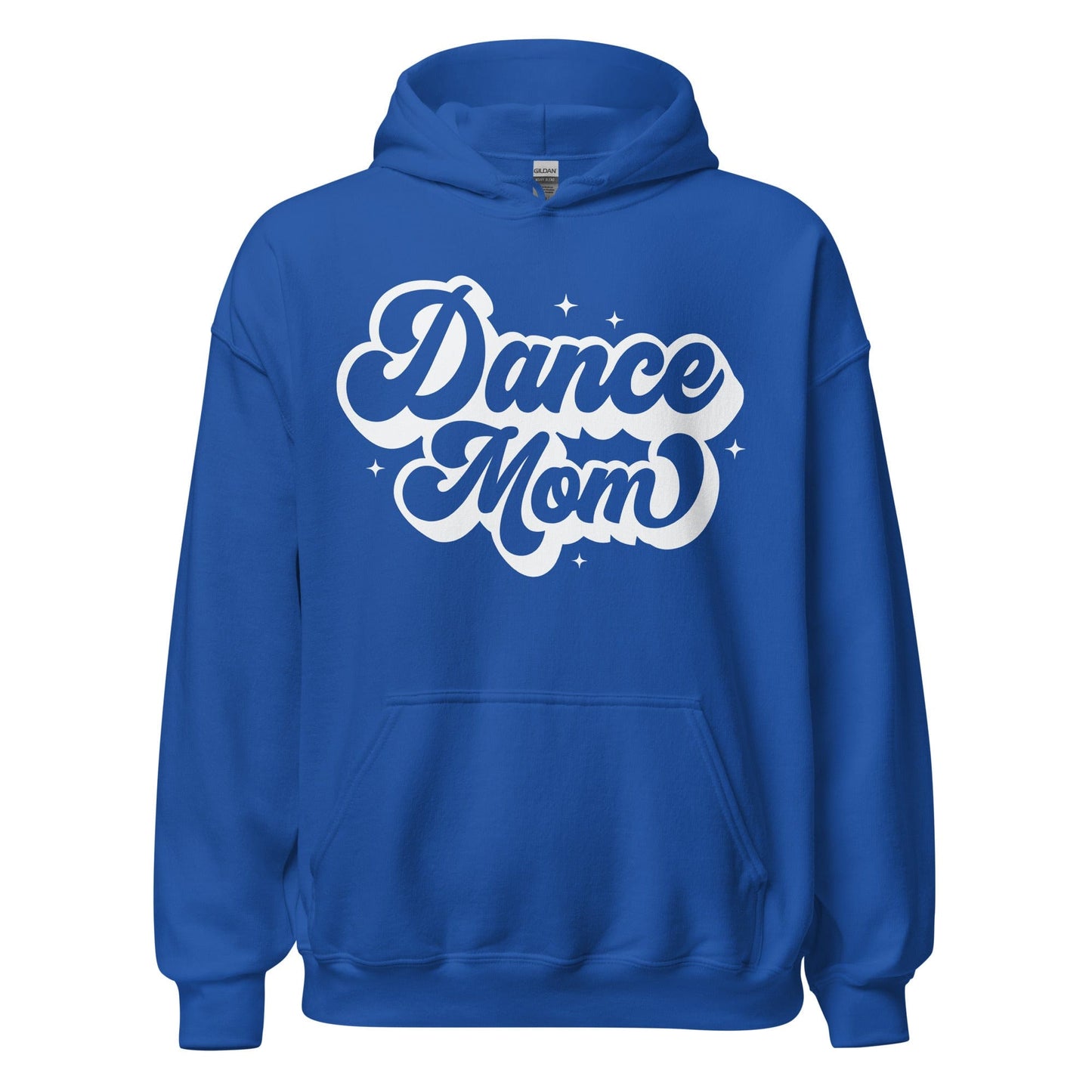 Dance Mom Hoodie – Cozy Retro Script Sweatshirt for Dance Season Royal / S Spirit Gear Collective