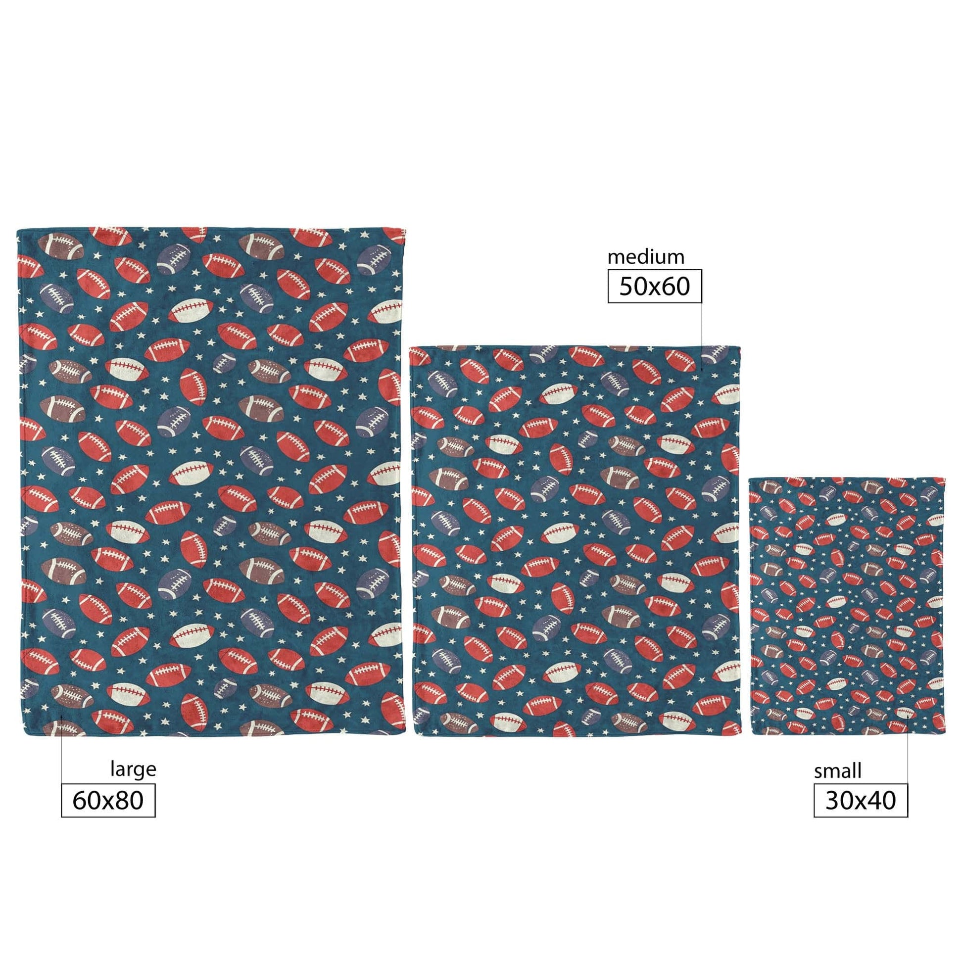 Football Blanket Spirit Gear Collective Blanket