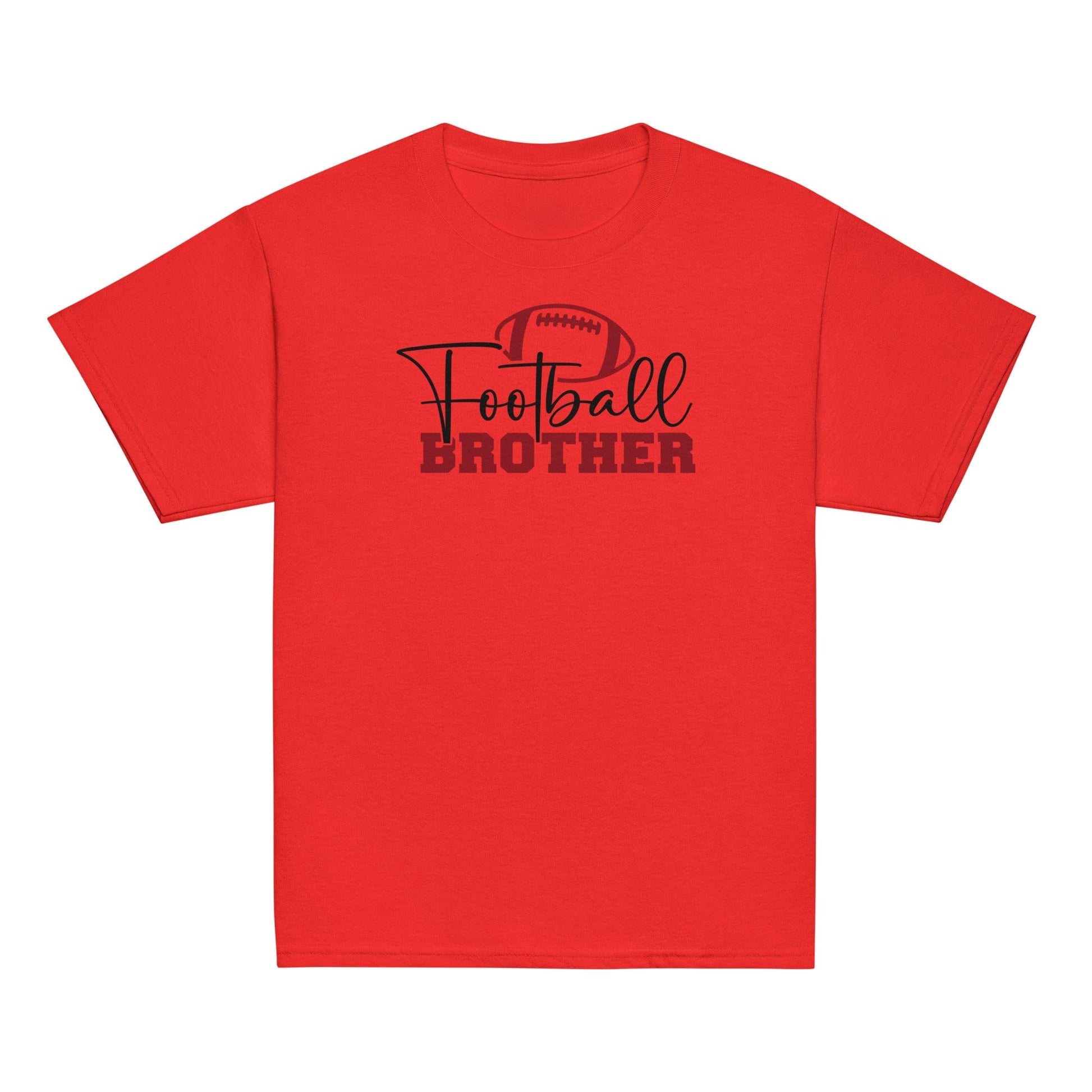 Football Brother Graphic Tee Red / XS Spirit Gear Collective