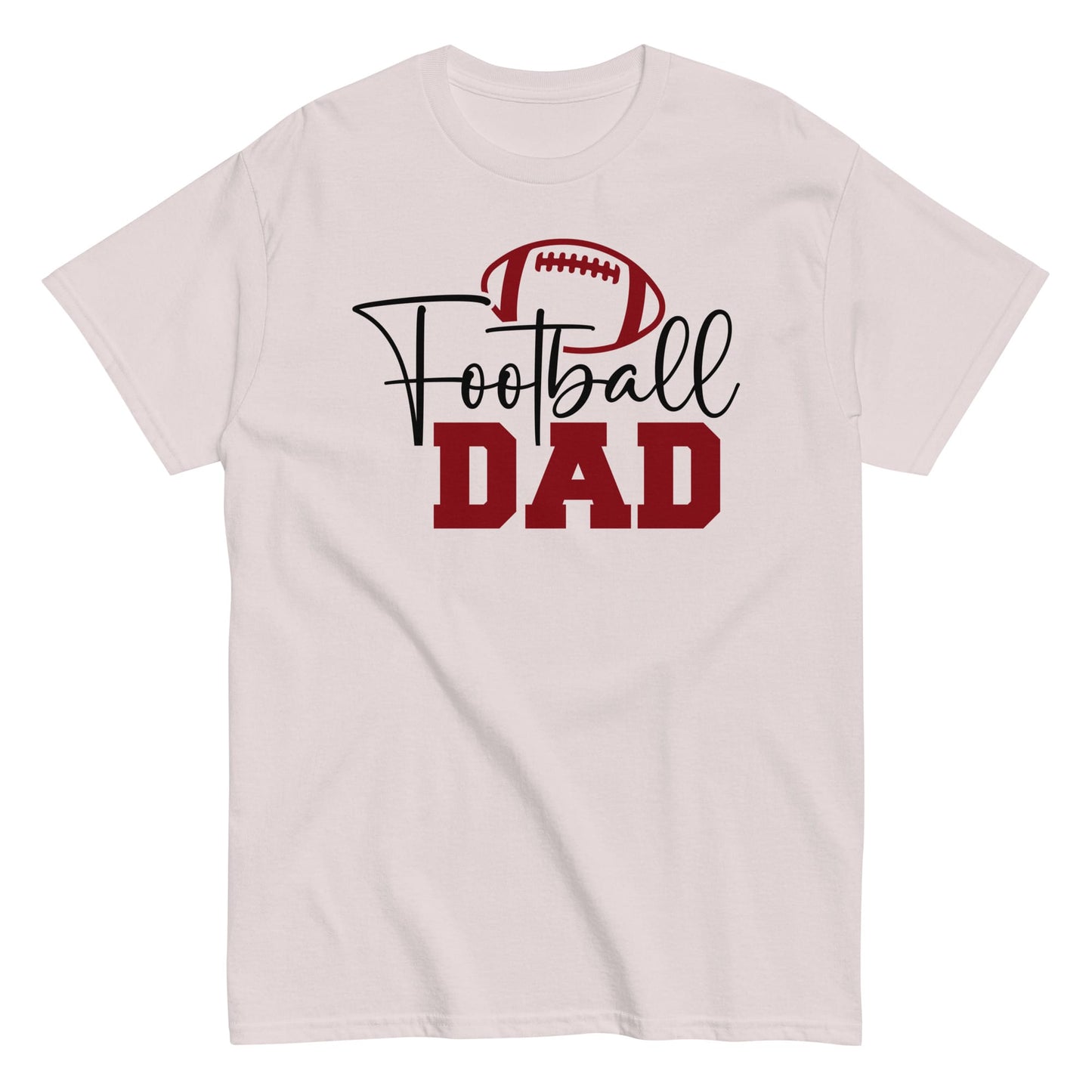 Football Dad Graphic Tee – Stylish Game Day Shirt for Proud Sports Dads Ice Grey / S Spirit Gear Collective T-Shirt