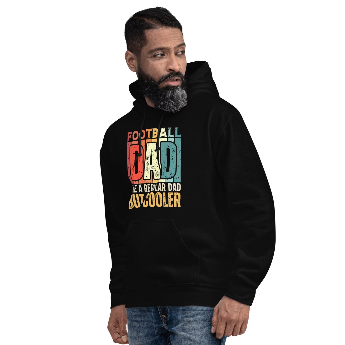 Football Dad Hoodie – Like a Regular Dad But Cooler Spirit Gear Collective Hoodie