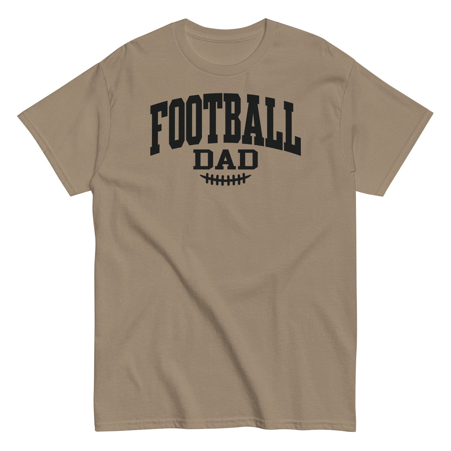 Football Dad Shirt – Bold Game Day Tee for Proud Sports Dad Brown Savana / S Spirit Gear Collective T-Shirt