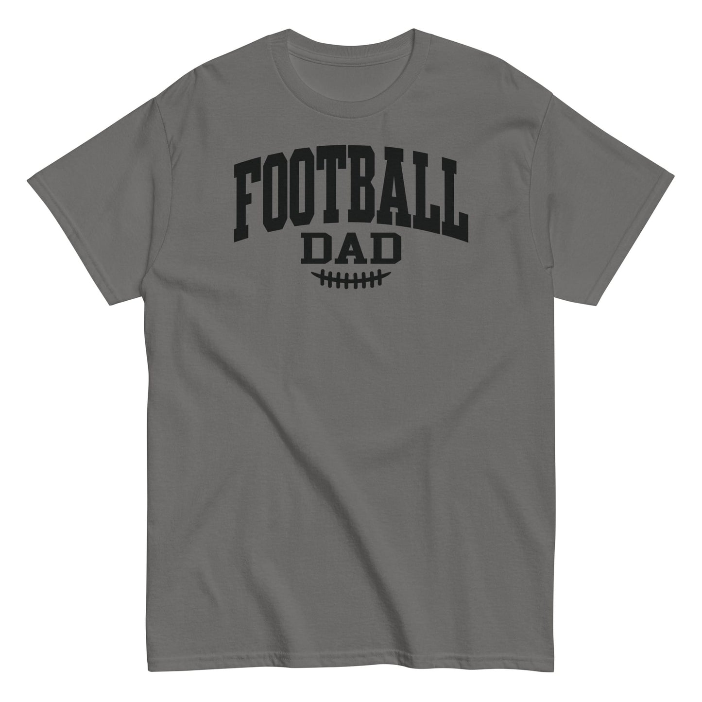 Football Dad Shirt – Bold Game Day Tee for Proud Sports Dad Charcoal / S Spirit Gear Collective T-Shirt