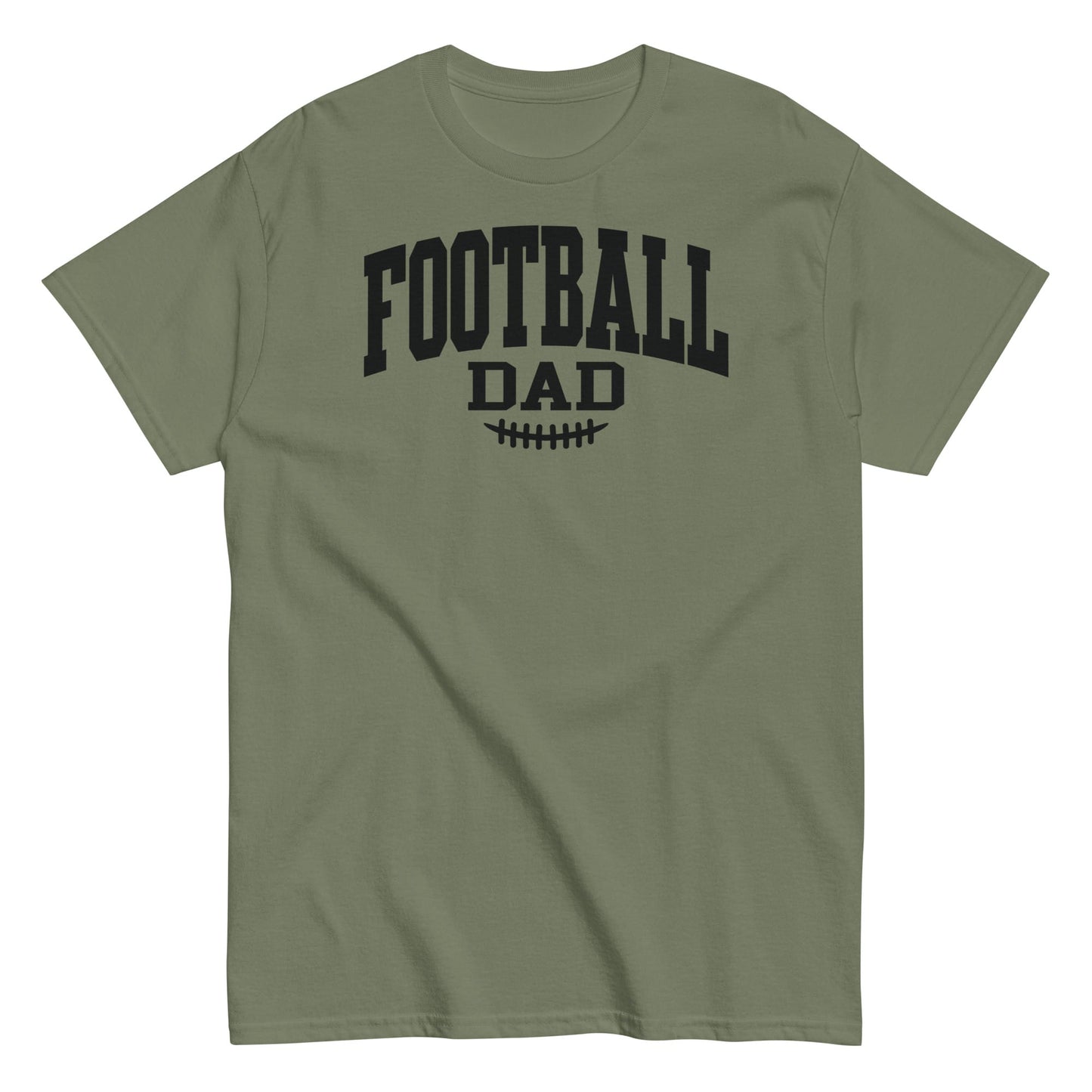 Football Dad Shirt – Bold Game Day Tee for Proud Sports Dad Military Green / S Spirit Gear Collective T-Shirt