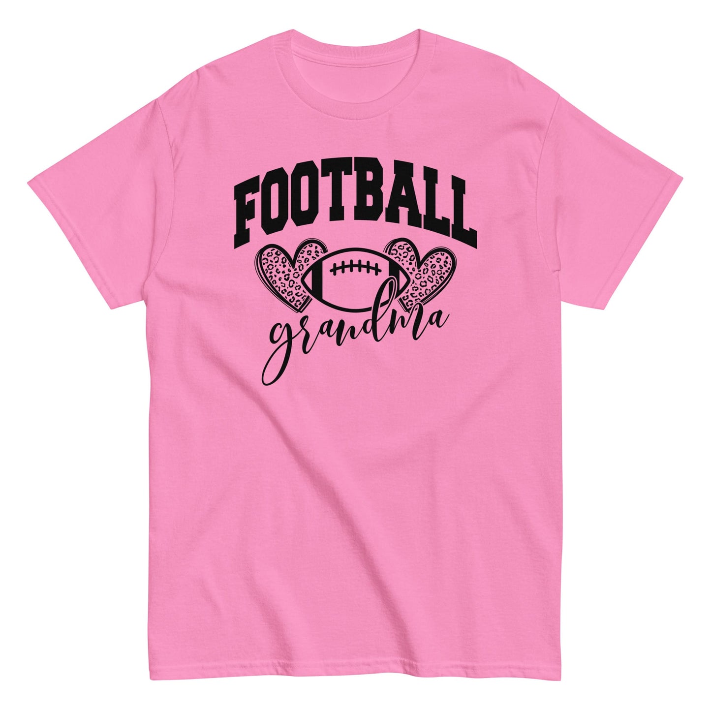 Football Grandma Shirt – Cute Football Lover Grandma Graphic Tee Azalea / S Spirit Gear Collective