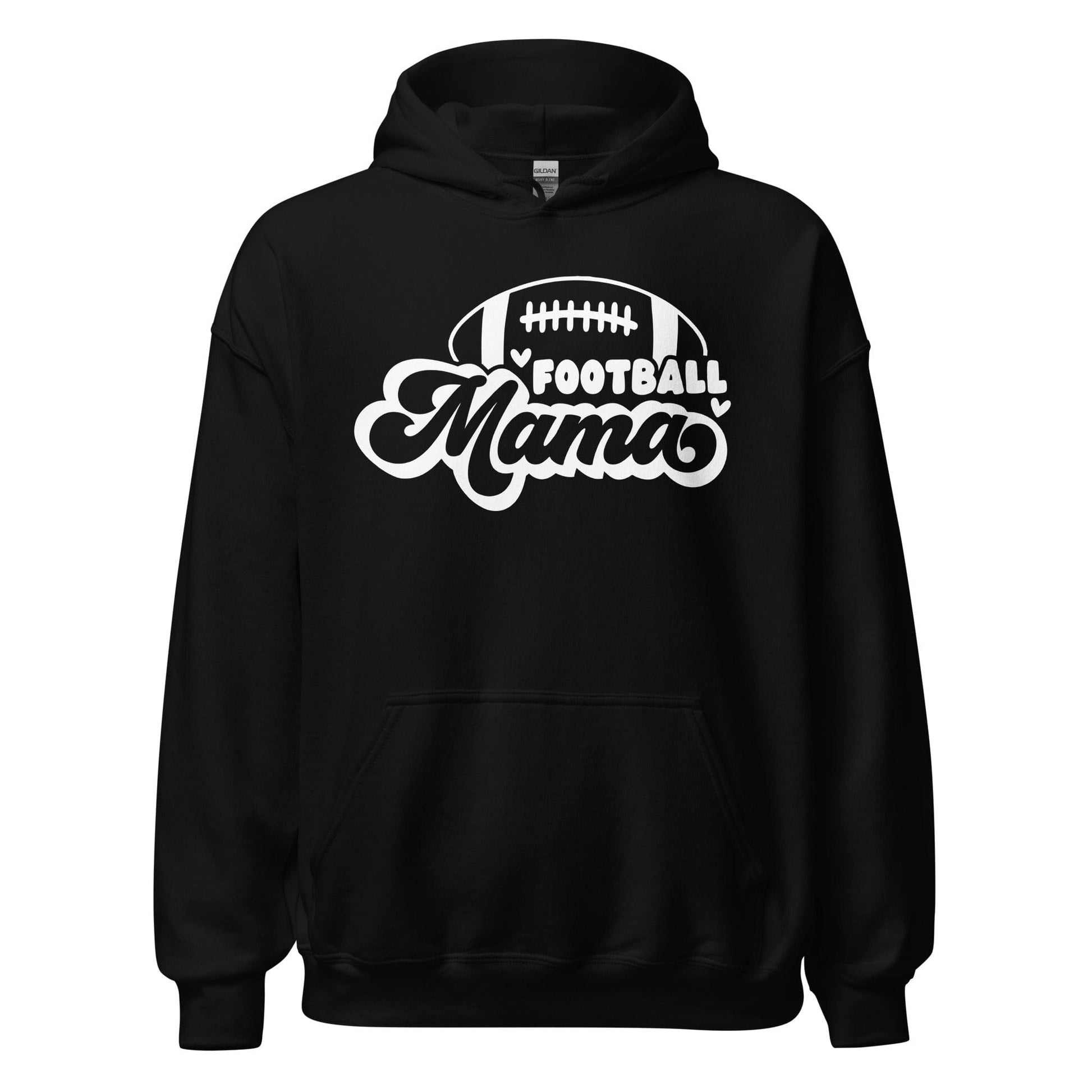 Football Mama Hoodie Black / S Spirit Gear Collective Hoodie