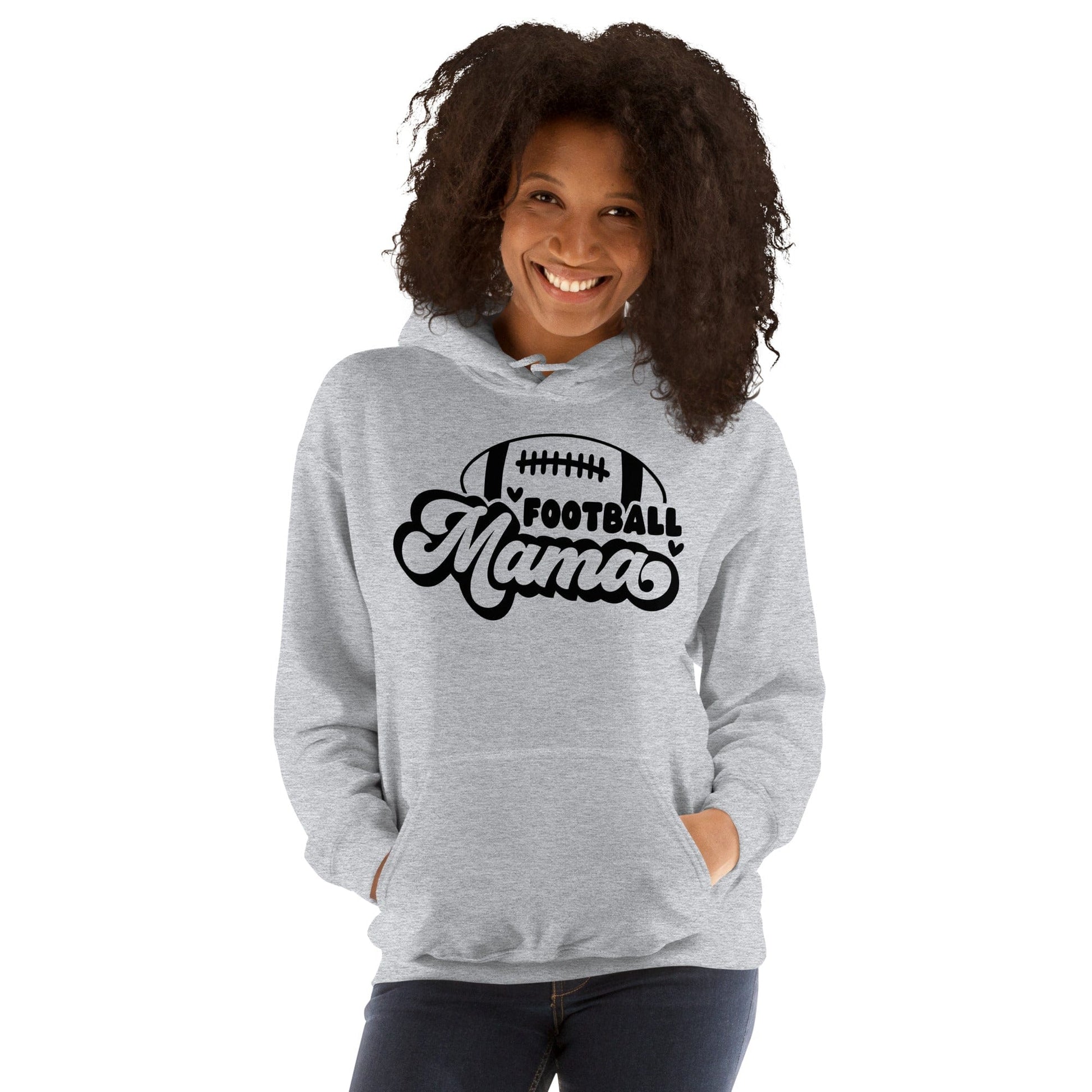 Football Mama Hoodie Spirit Gear Collective Hoodie