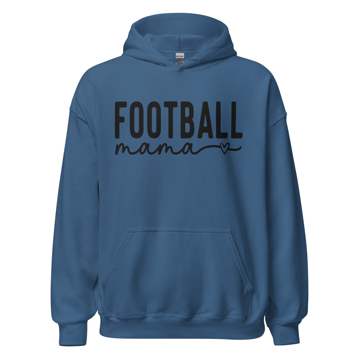 Football Mama Hoodie Indigo Blue / S Spirit Gear Collective Hoodie