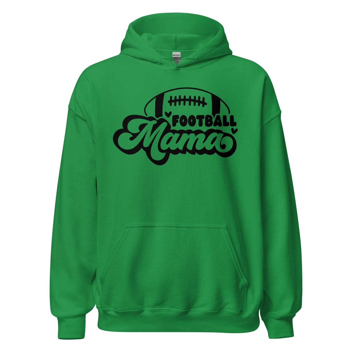 Football Mama Hoodie Irish Green / S Spirit Gear Collective Hoodie