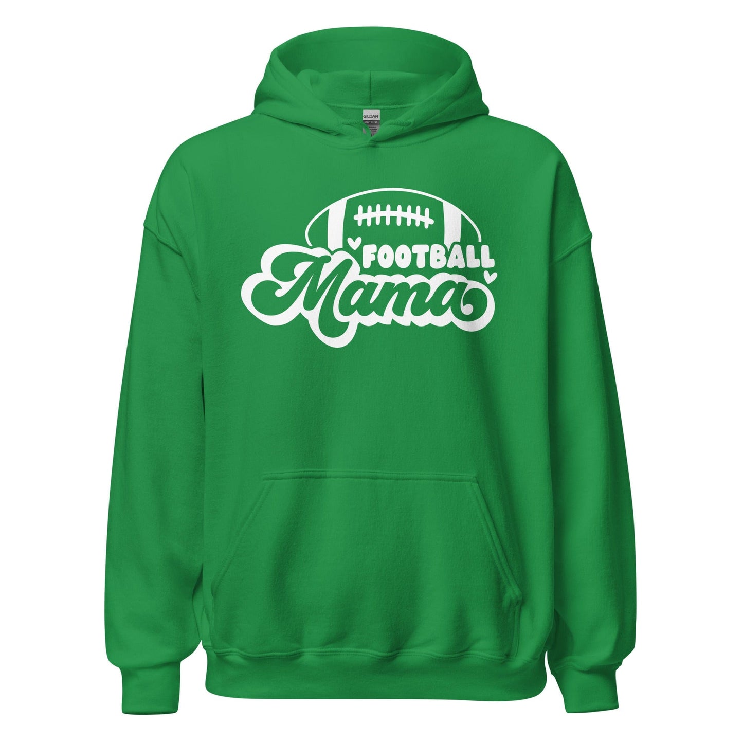 Football Mama Hoodie Irish Green / S Spirit Gear Collective Hoodie