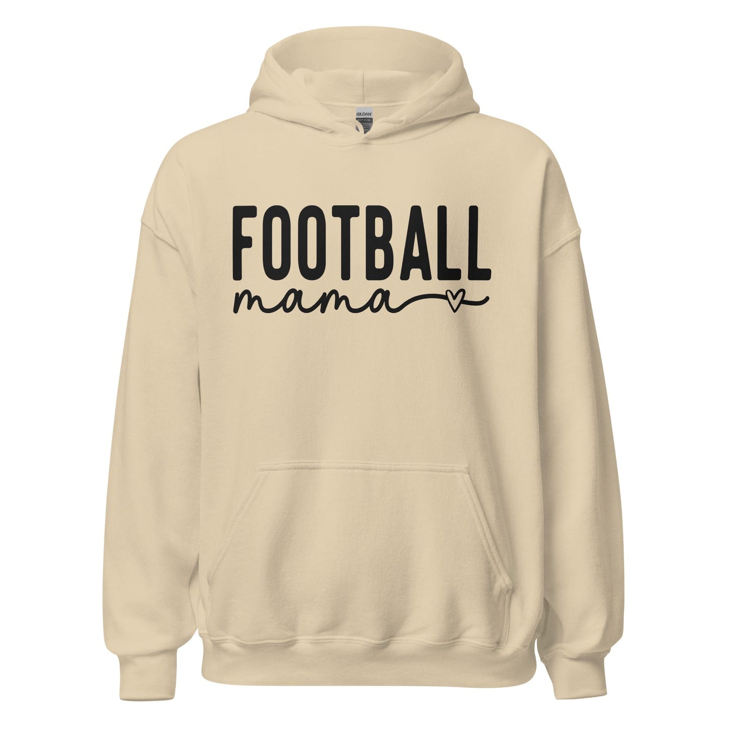 Football Mama Hoodie Sand / S Spirit Gear Collective Hoodie