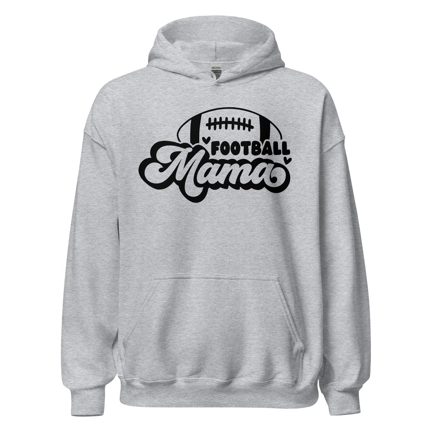 Football Mama Hoodie Sport Grey / S Spirit Gear Collective Hoodie