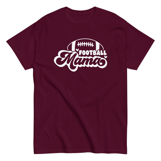 Football Mama Shirt Maroon / S Spirit Gear Collective T-Shirt