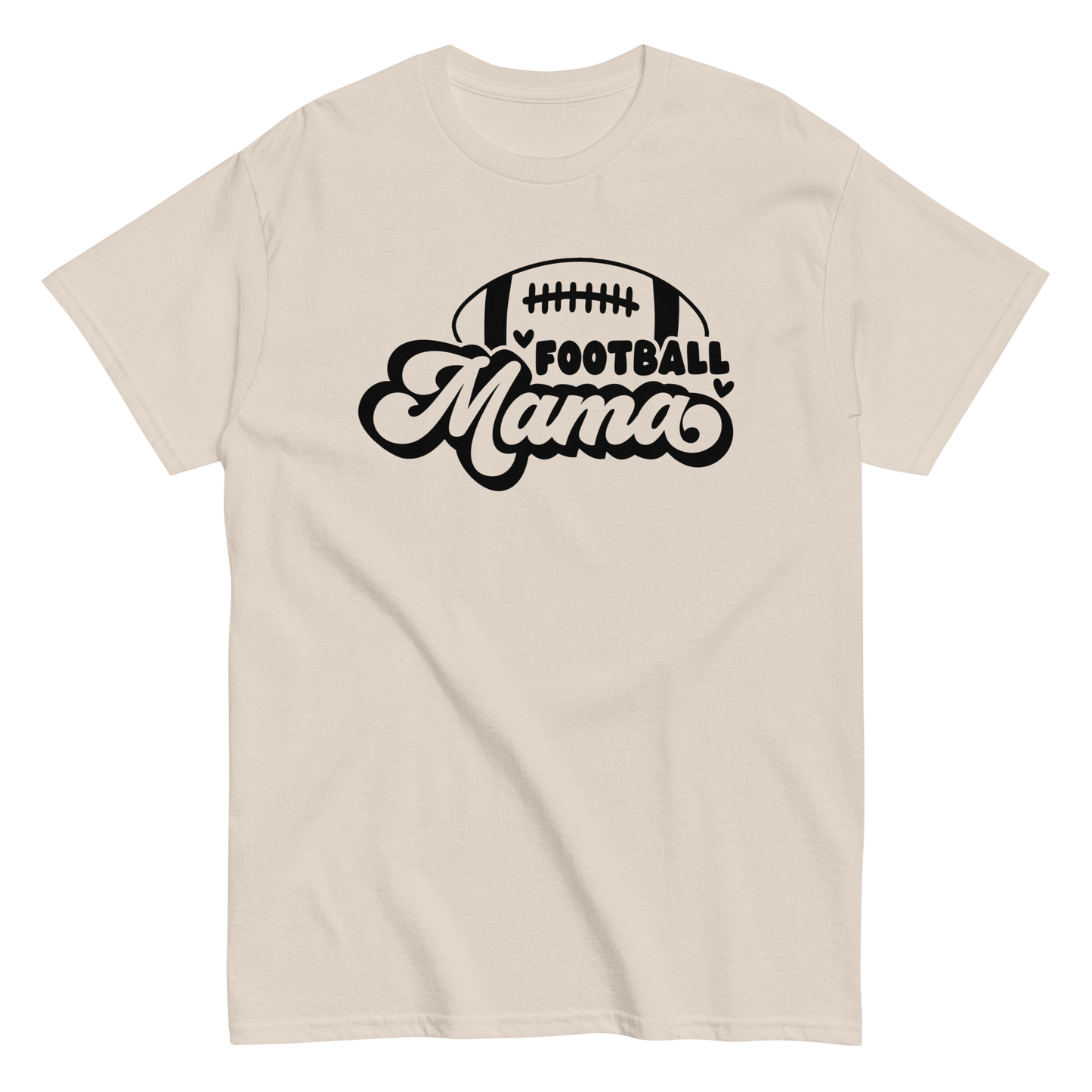 Football Mama Shirt Natural / S Spirit Gear Collective T-Shirt