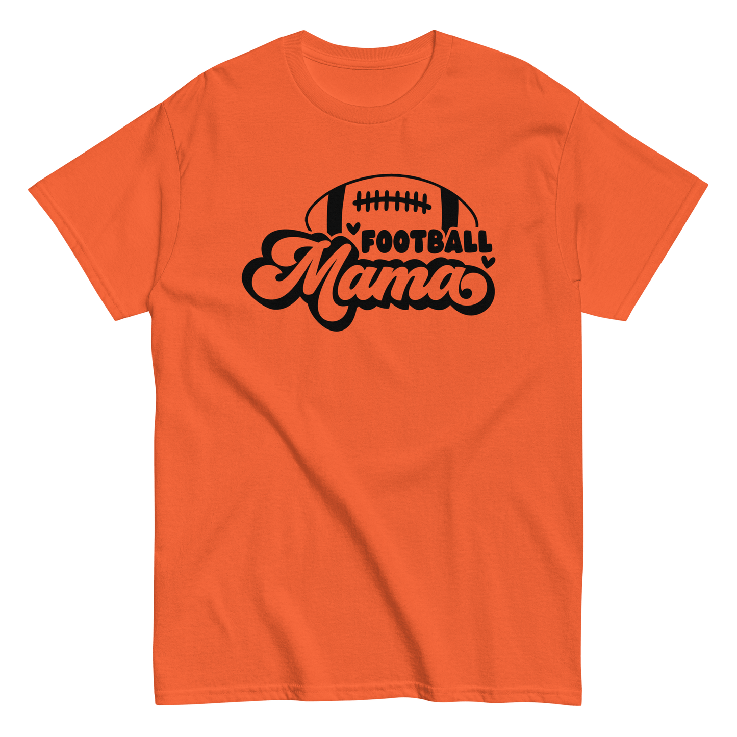 Football Mama Shirt Orange / S Spirit Gear Collective T-Shirt