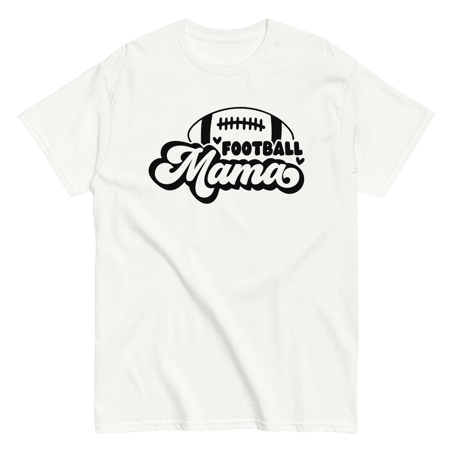 Football Mama Shirt White / S Spirit Gear Collective T-Shirt