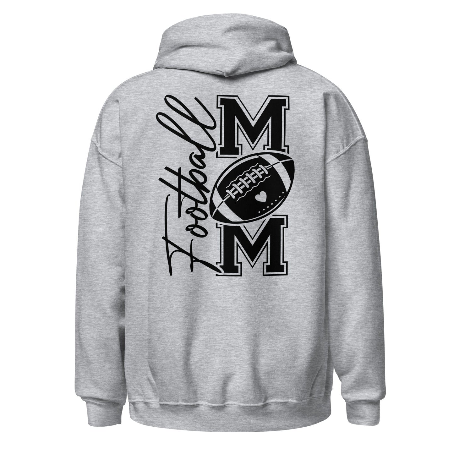 Football Mom Hoodie (back) Sport Grey / S Spirit Gear Collective Hoodie