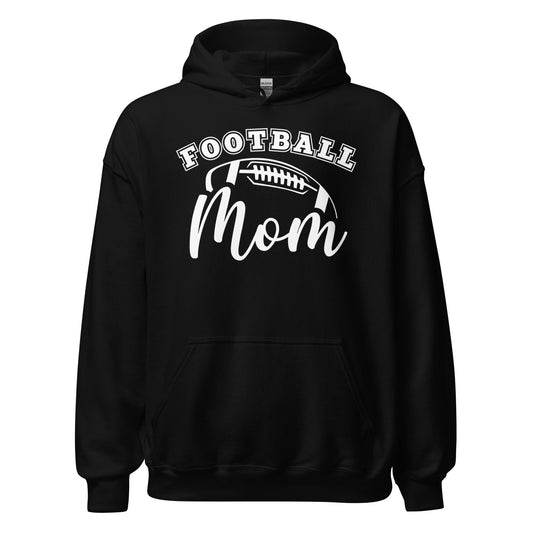 Football Mom Hoodie Black / S Spirit Gear Collective Hoodie