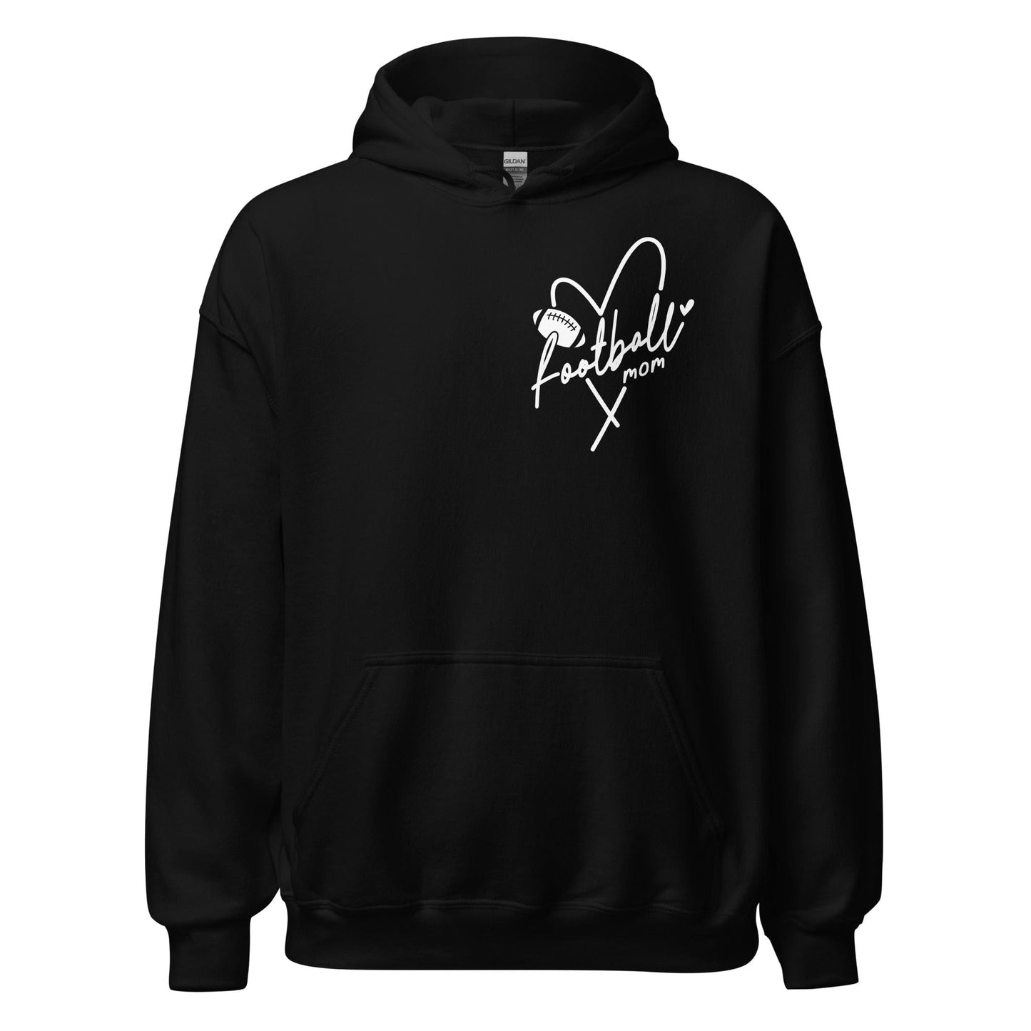 Football Mom Hoodie Black / S Spirit Gear Collective Hoodie