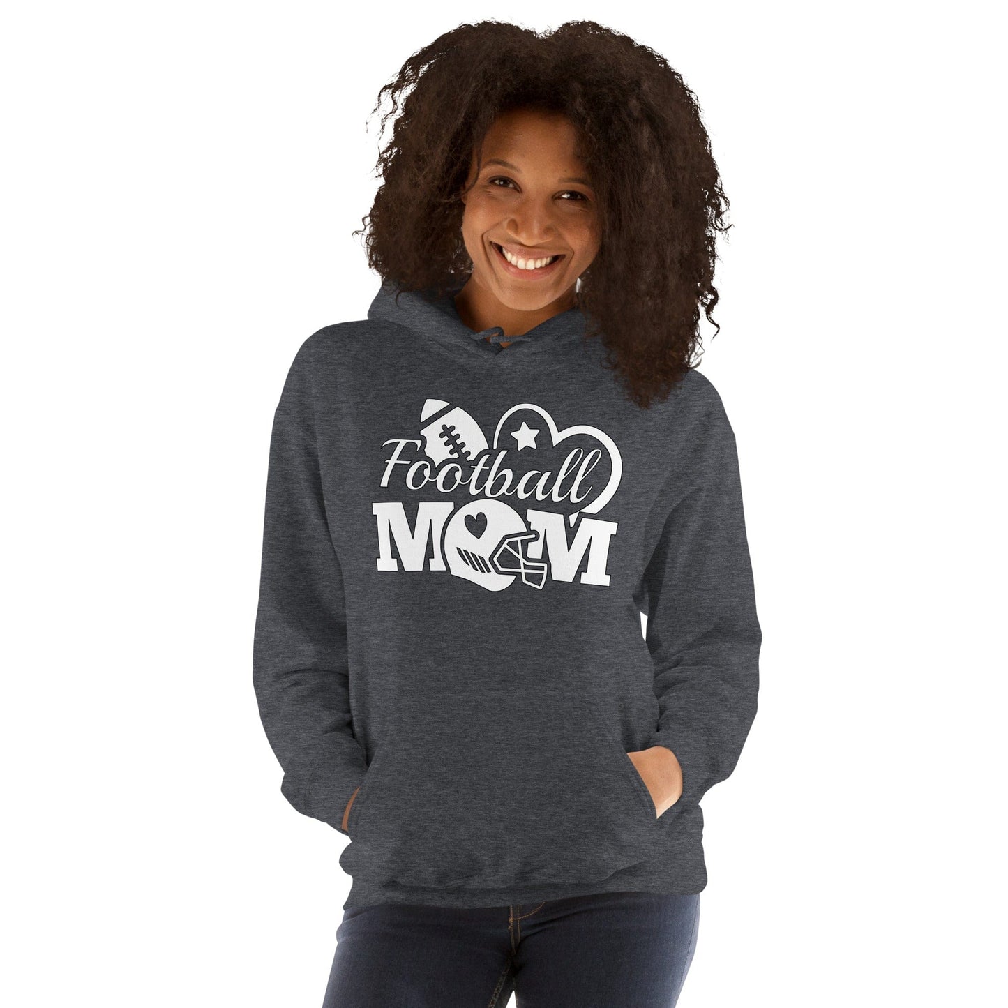 Football Mom Hoodie Spirit Gear Collective Hoodie