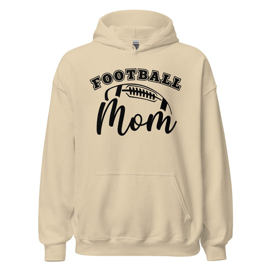 Football Mom Hoodie Sand / S Spirit Gear Collective Hoodie