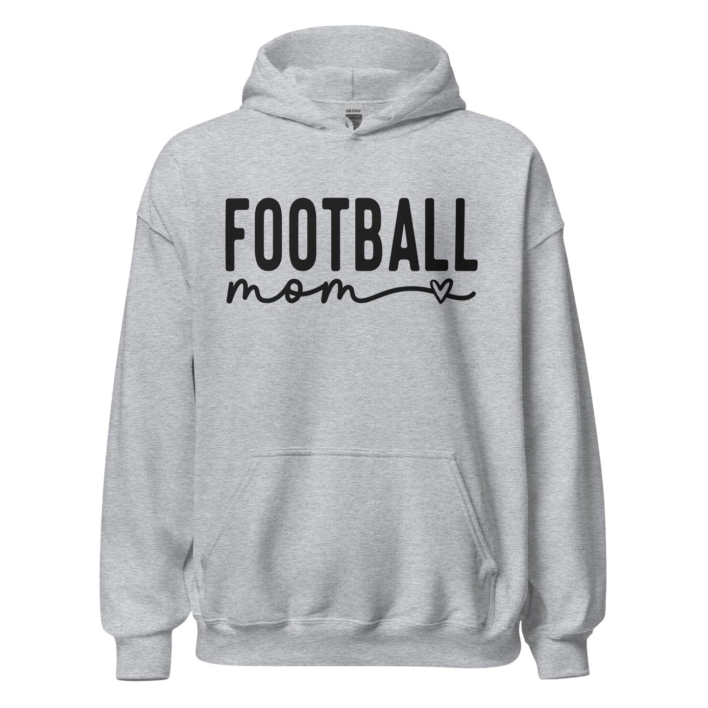 Football Mom Hoodie Sport Grey / S Spirit Gear Collective Hoodie