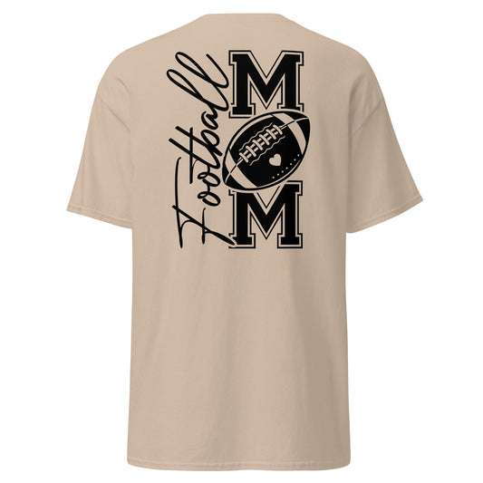 Football Mom Shirt (back) Sand / S Spirit Gear Collective T-Shirt