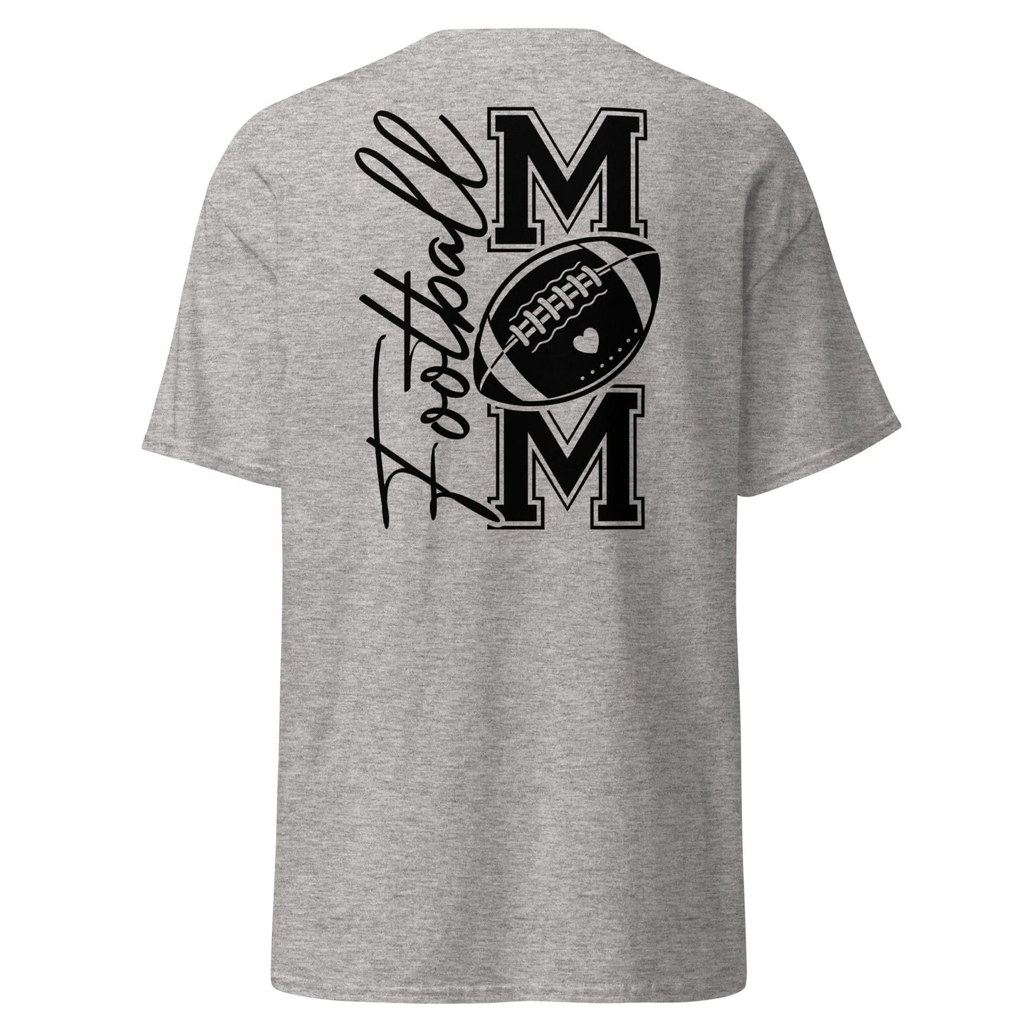 Football Mom Shirt (back) Sport Grey / S Spirit Gear Collective T-Shirt