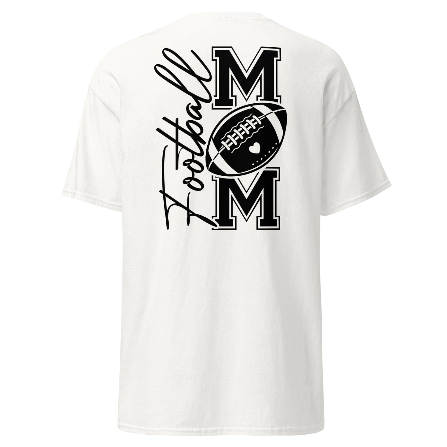 Football Mom Shirt (back) White / S Spirit Gear Collective T-Shirt