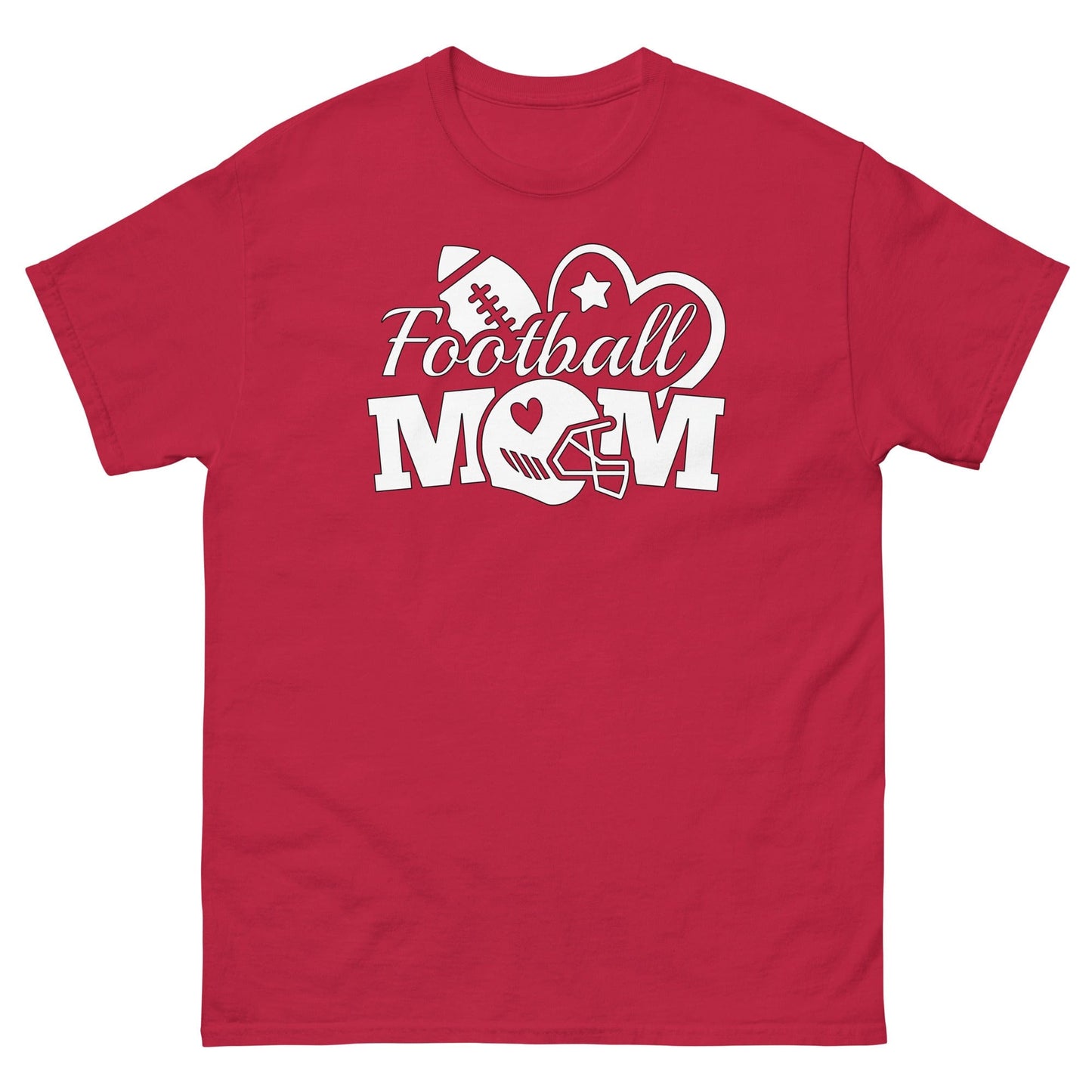 Football Mom Shirt Cardinal / S Spirit Gear Collective T-Shirt