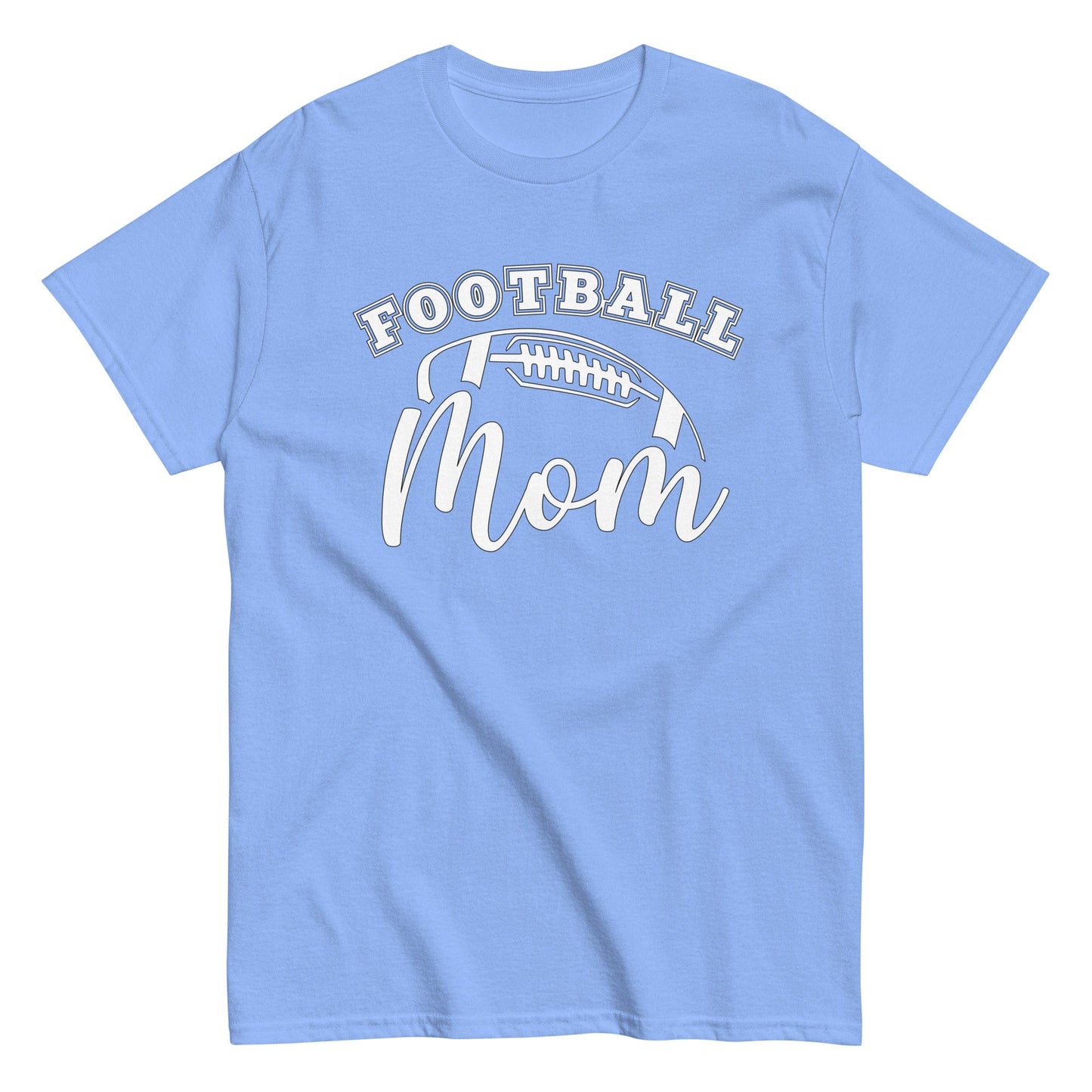 Football Mom Shirt Carolina Blue / S Spirit Gear Collective T-Shirt