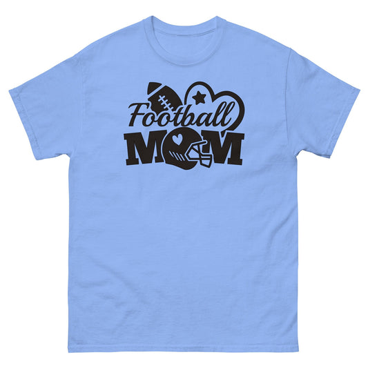 Football Mom Shirt Carolina Blue / S Spirit Gear Collective T-Shirt