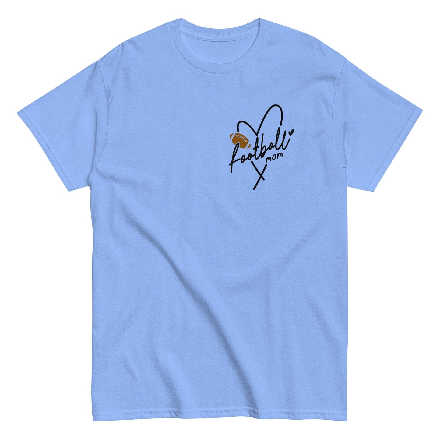 Football Mom Shirt Carolina Blue / S Spirit Gear Collective T-Shirt