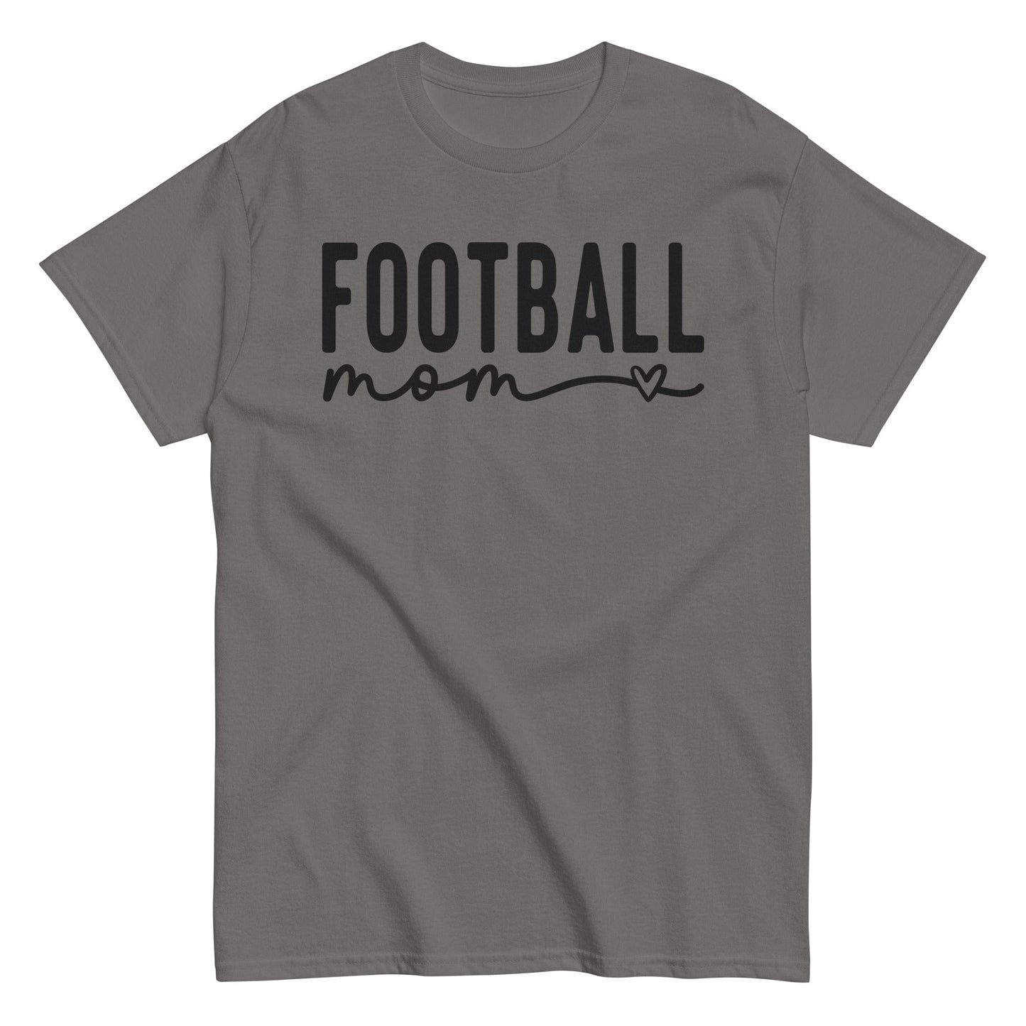 Football Mom Shirt Charcoal / S Spirit Gear Collective T-Shirt