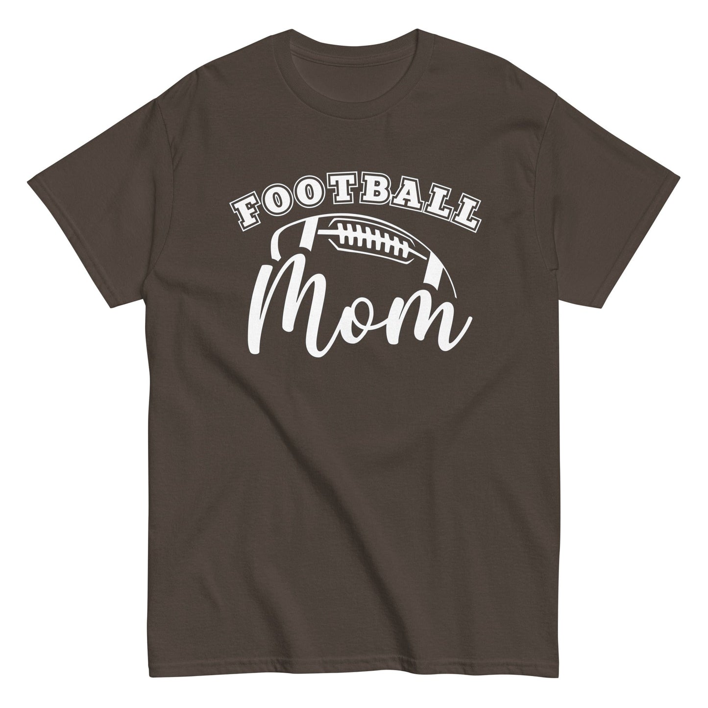 Football Mom Shirt Dark Chocolate / S Spirit Gear Collective T-Shirt