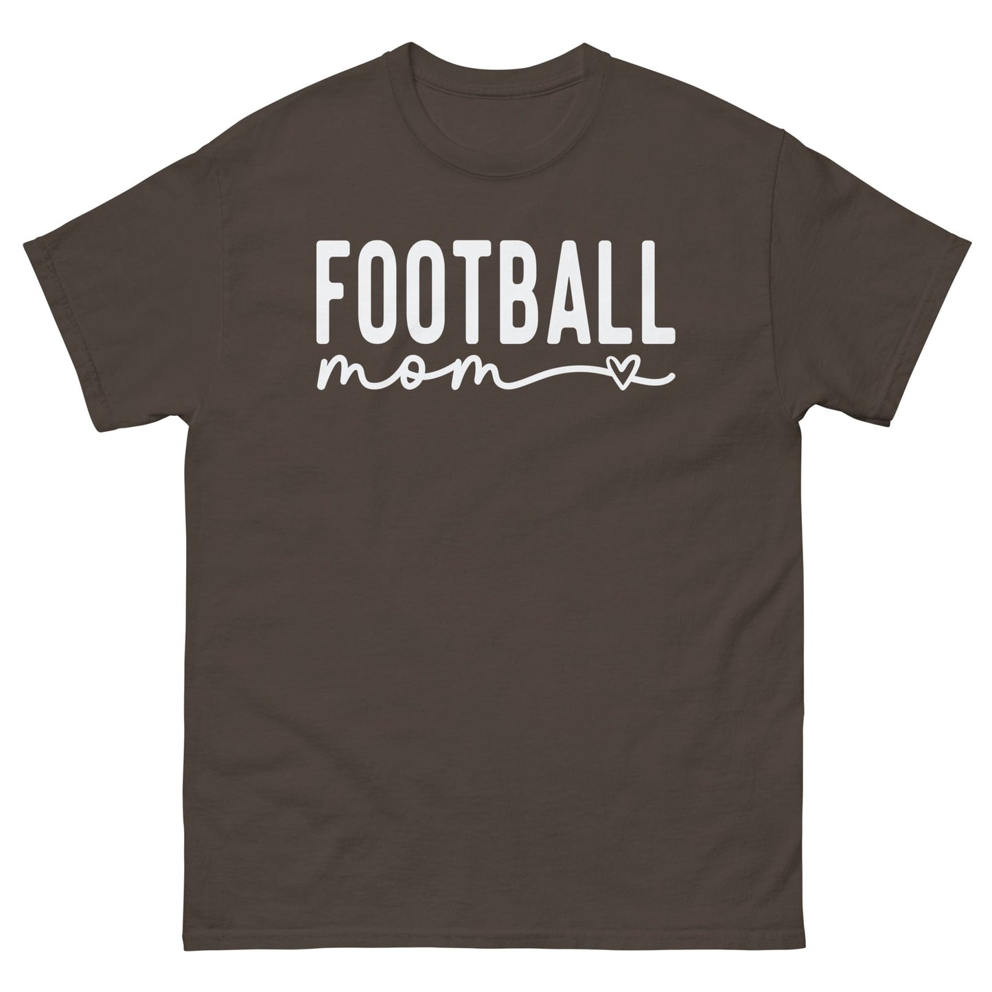 Football Mom Shirt Dark Chocolate / S Spirit Gear Collective T-Shirt