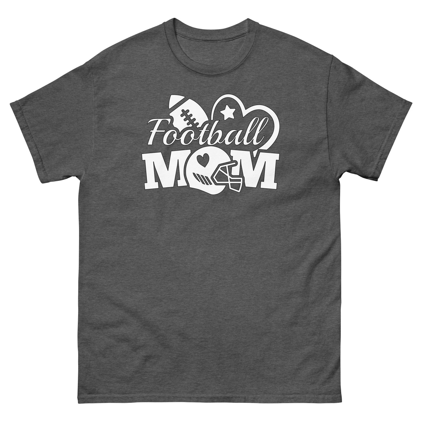 Football Mom Shirt Dark Heather / S Spirit Gear Collective T-Shirt