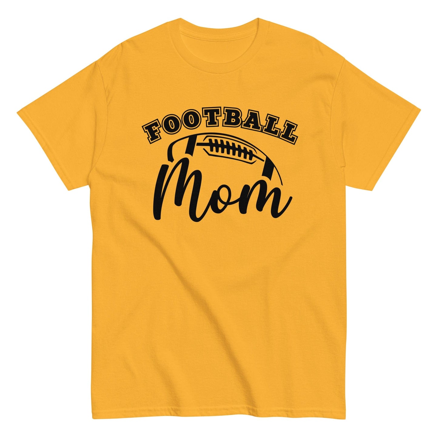 Football Mom Shirt Gold / S Spirit Gear Collective T-Shirt