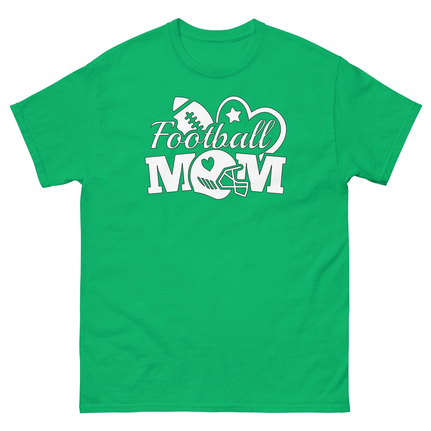 Football Mom Shirt Irish Green / S Spirit Gear Collective T-Shirt